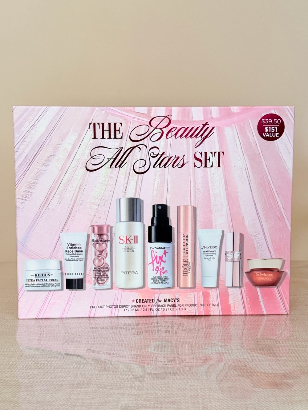 The Beauty All Stars Set SK-II Bobbi Brown Elizabeth Arden Mac Lancome Keihl’s